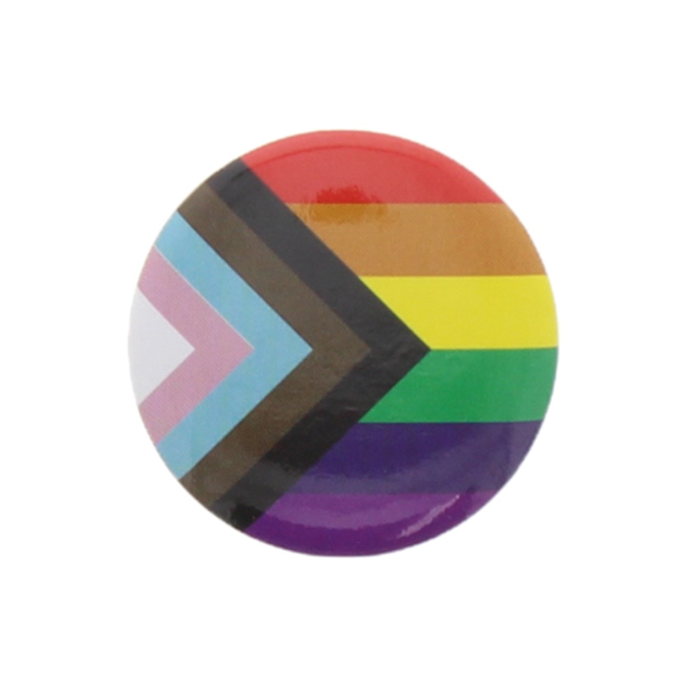 Zac's Alter Ego - 25mm Progress Equality Flag Badge/button - Multicolours